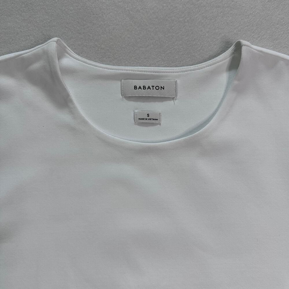 Babaton Segovia Cutout Bodysuit White Long Sleeve Aritzia Size S NWT - Picture 5 of 11